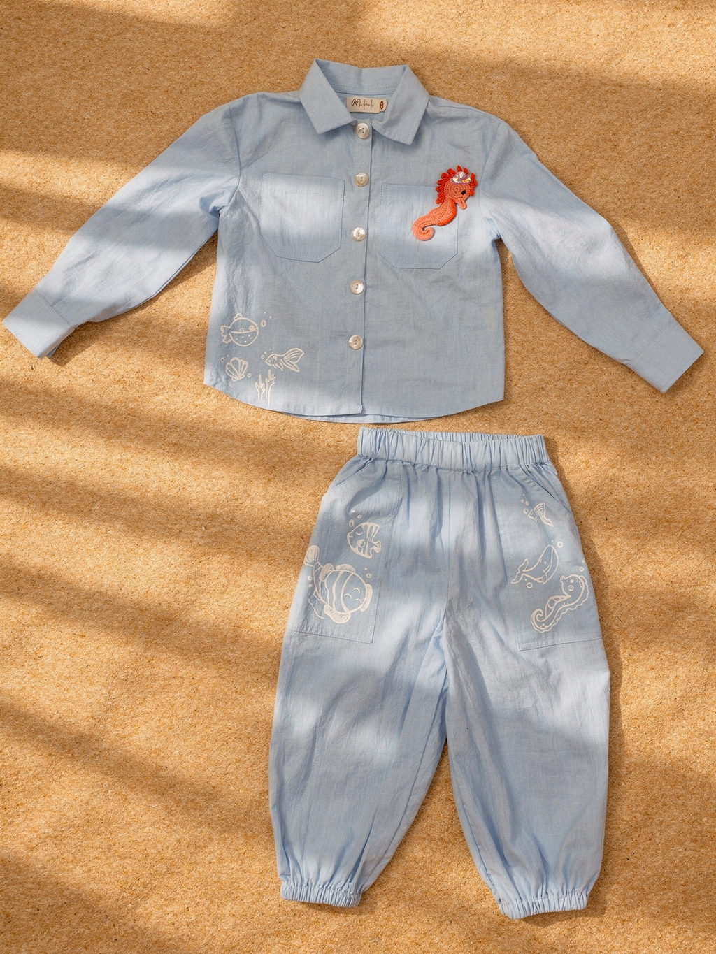 Baby blue co-ord set