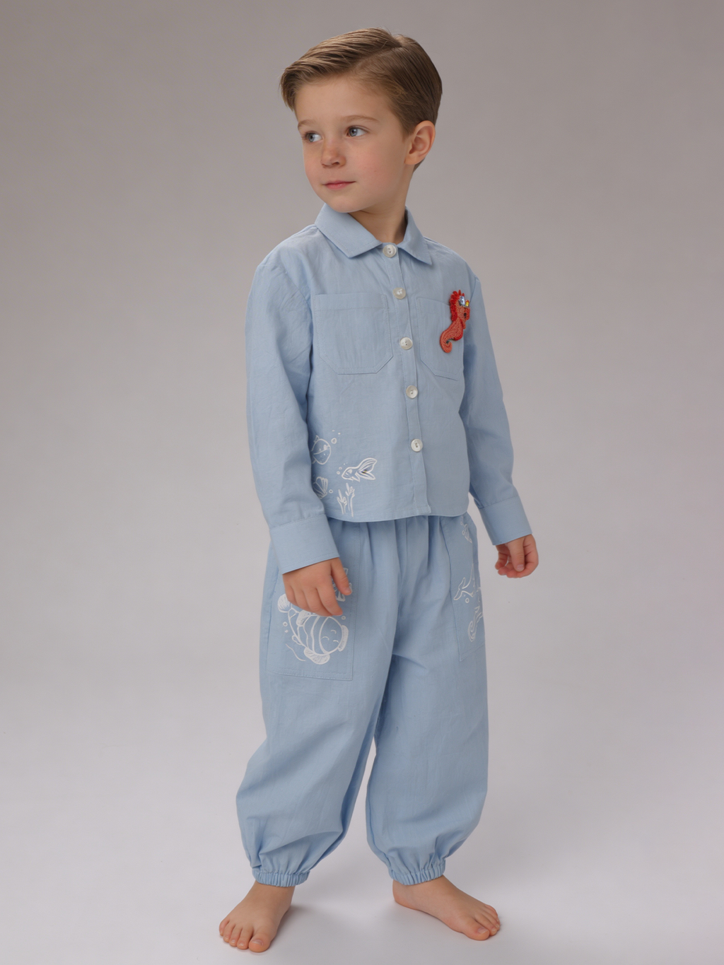 Baby blue co-ord set