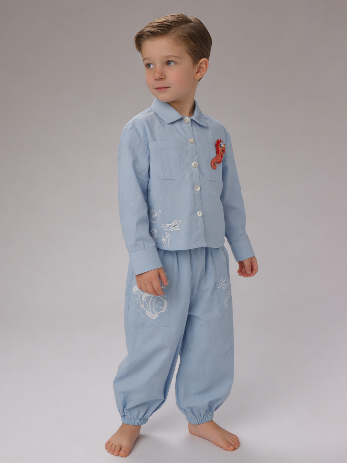 Baby blue co-ord set