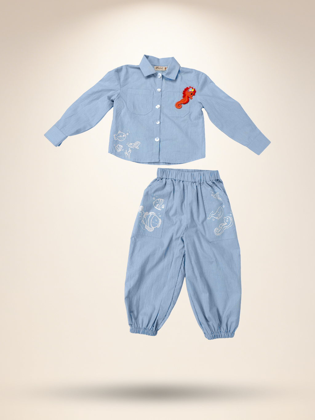 Baby blue co-ord set