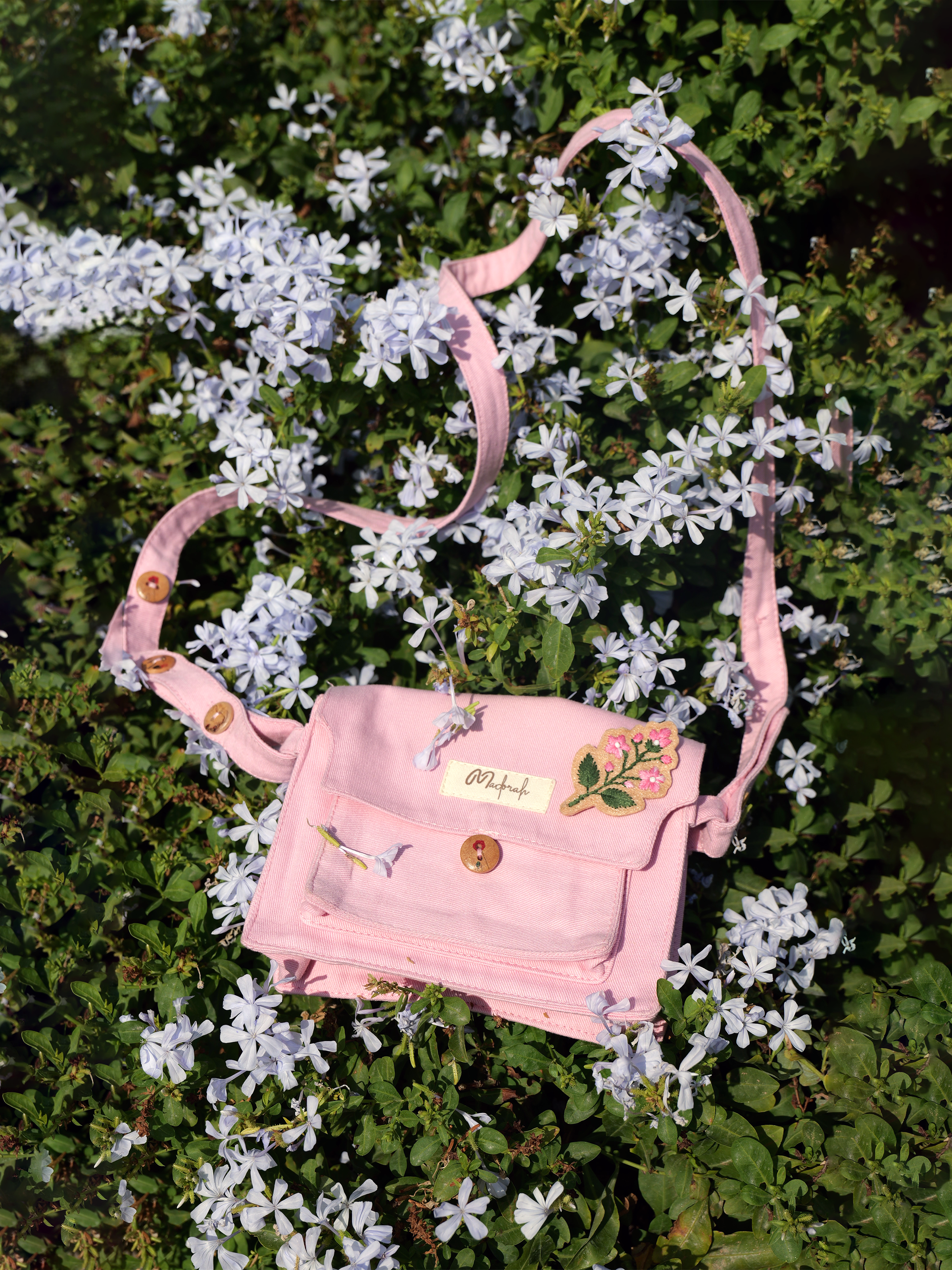 Baby Pink Sling Bag