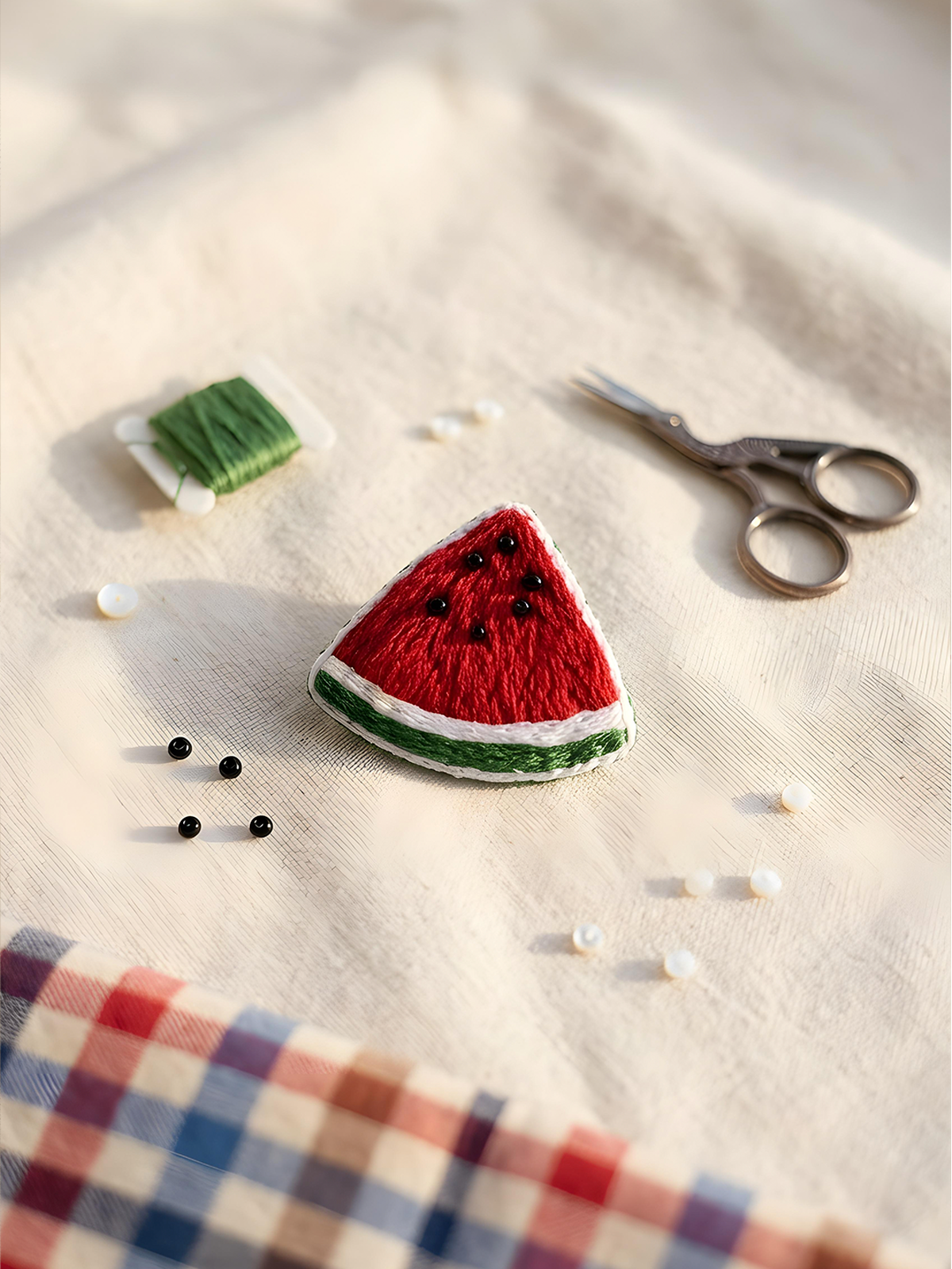 Melon Magic Brooch