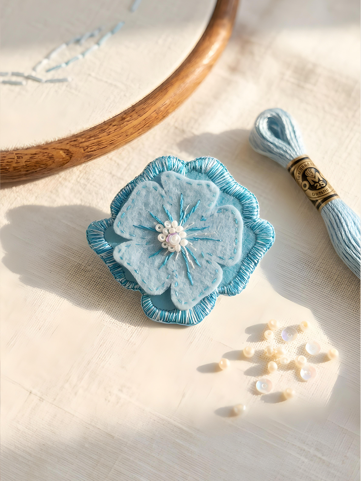 Spring Petal Brooch