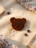 Teddy Bear Charm Brooch