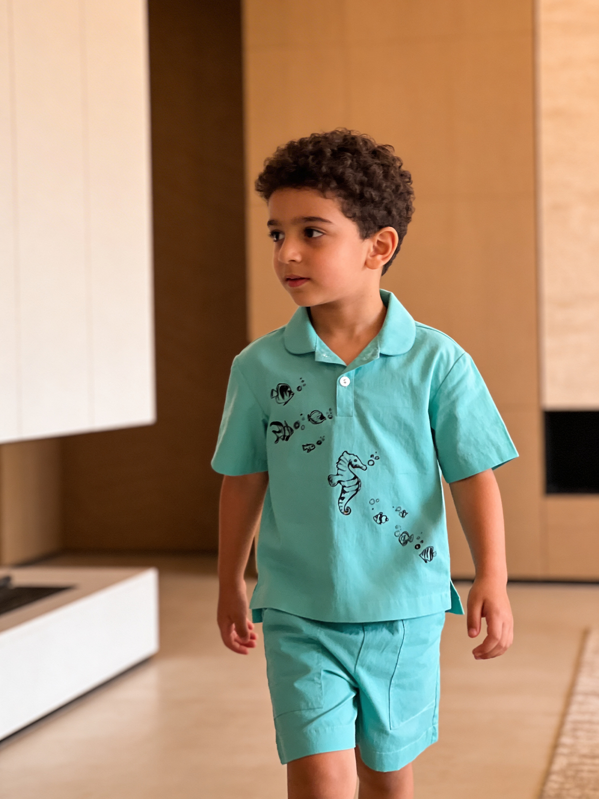 Aqua green co-ord set