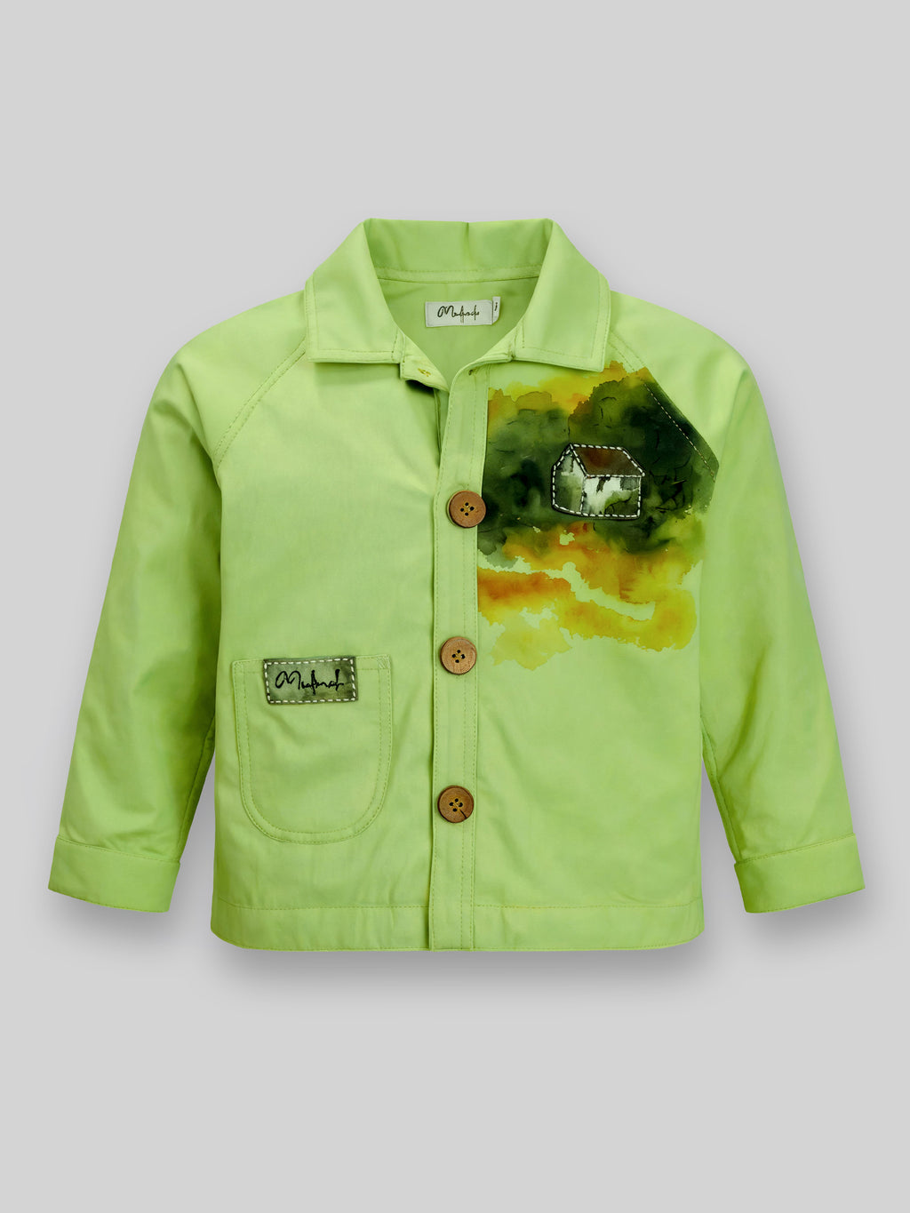 The Home of Madorah — Bright Green Jacket