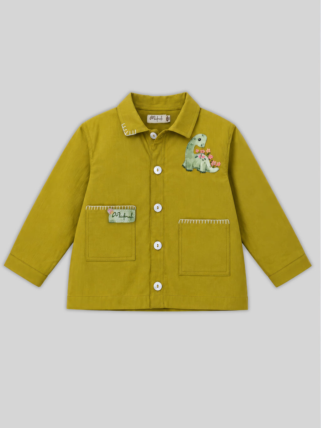 The Forest of Madorah — Warm Olive Jacket