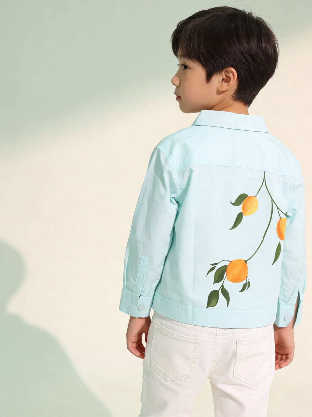 Mint green jacket