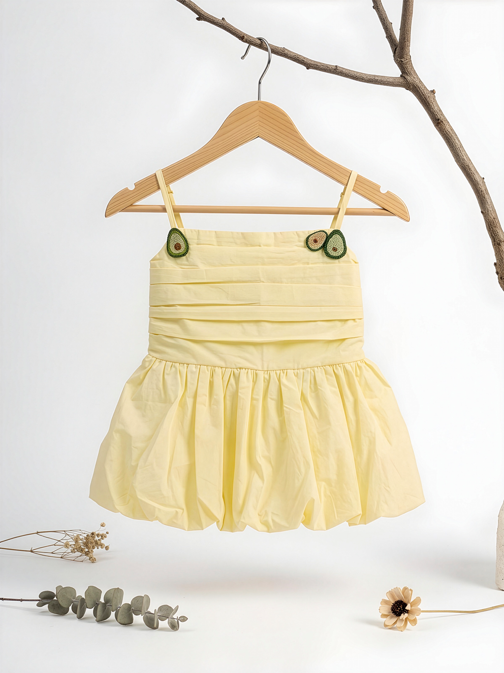 lemon yellow balloon top