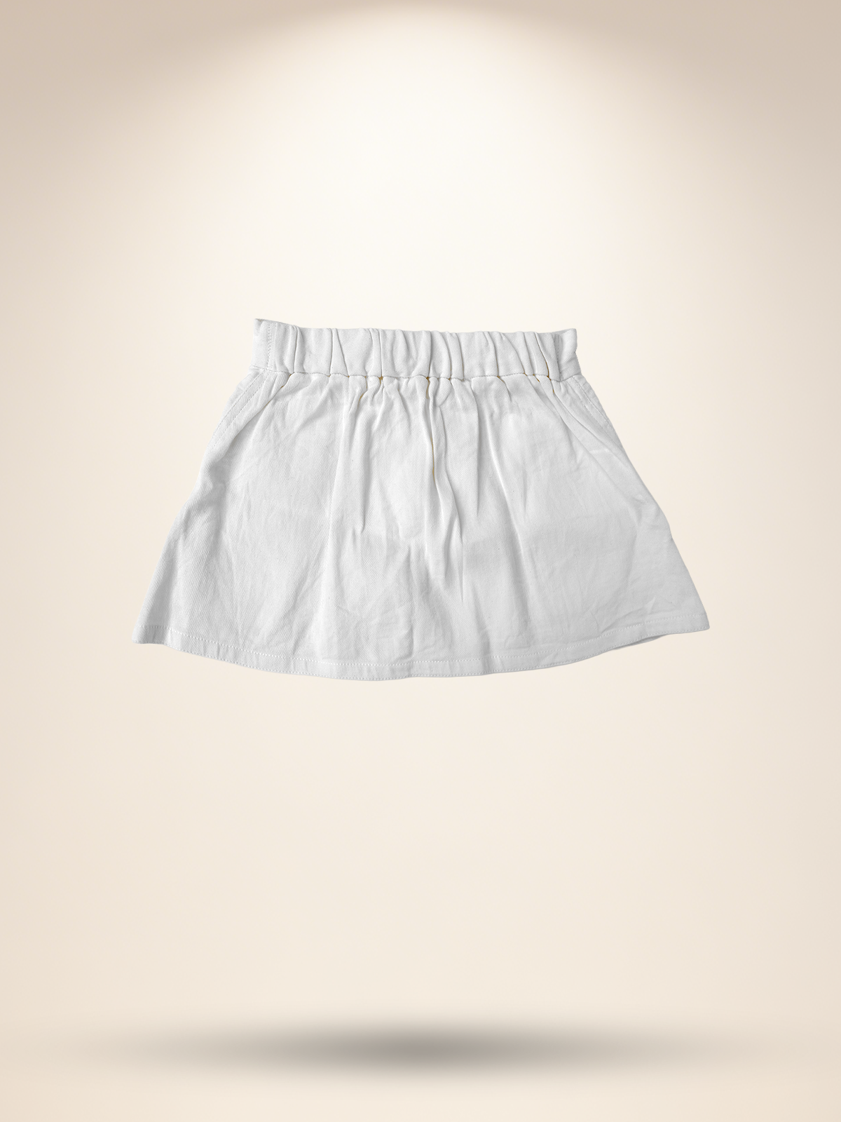 lemon yellow balloon top skirt set