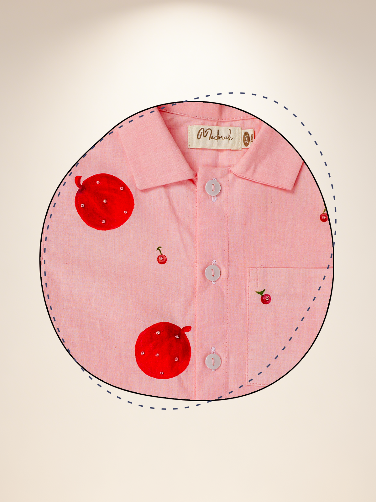 Pink cherry co-ord set