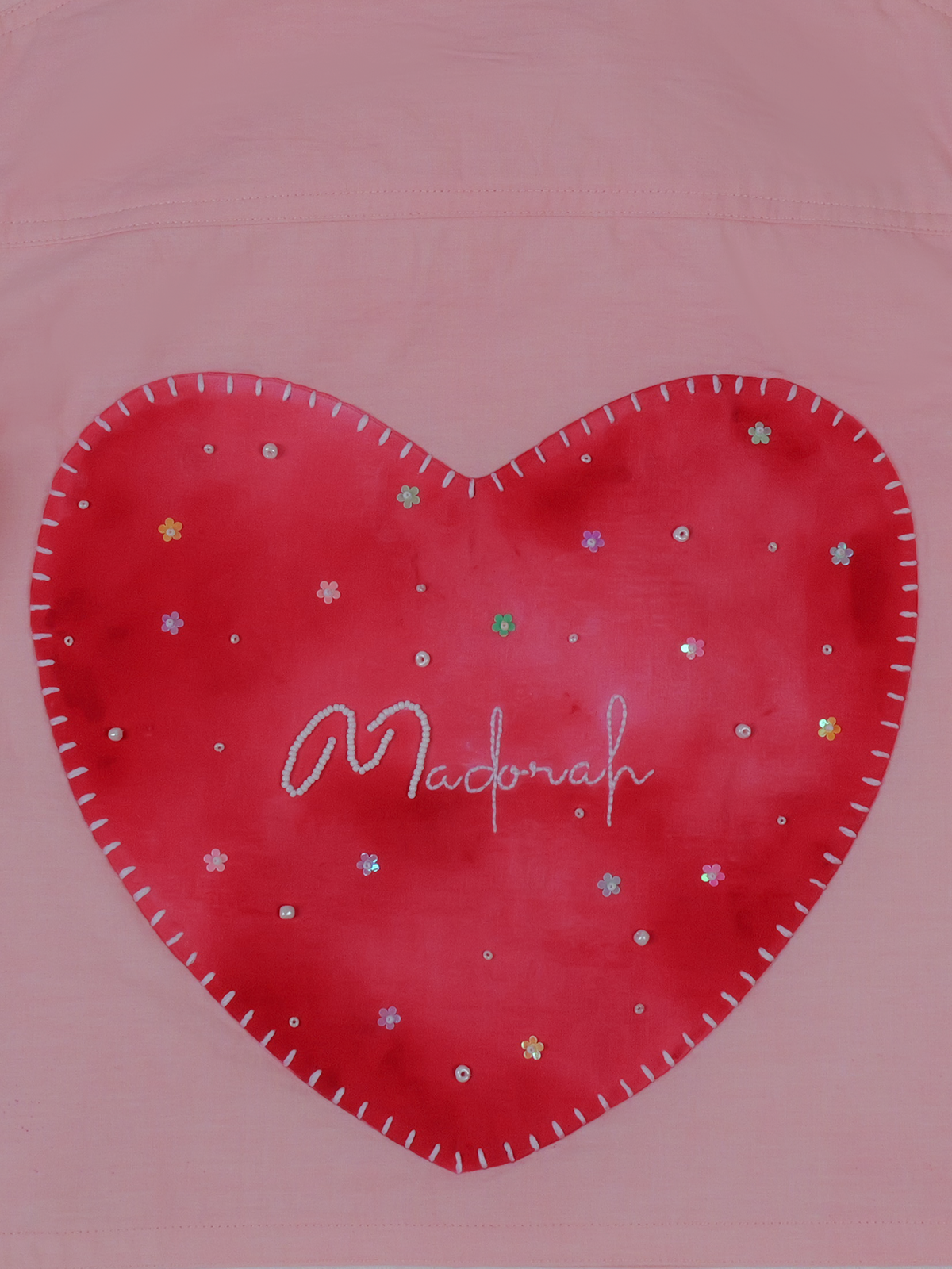 The Heart of Madorah — Peony Pink Heart Jacket