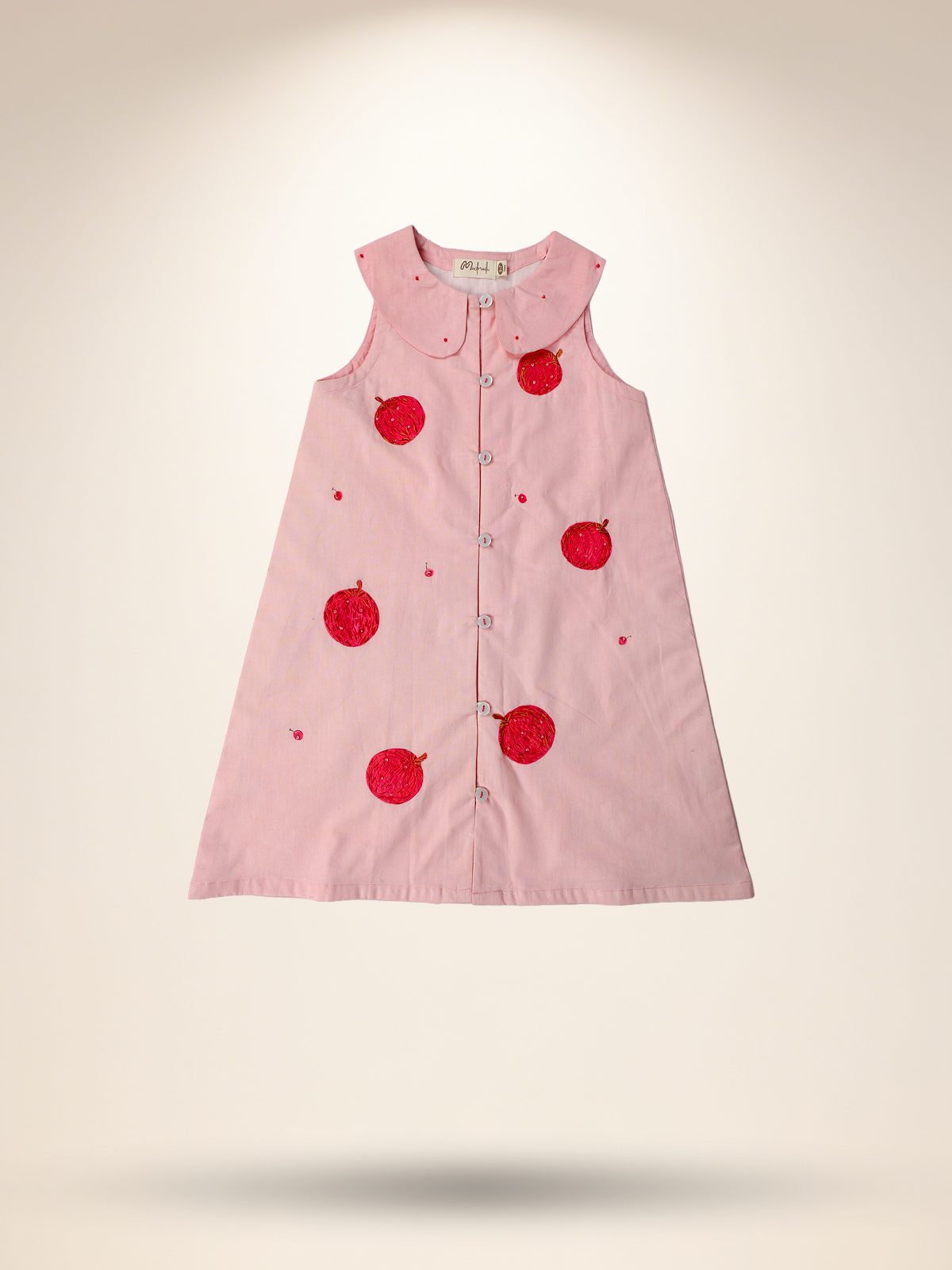 Pink peterpan cherry dress