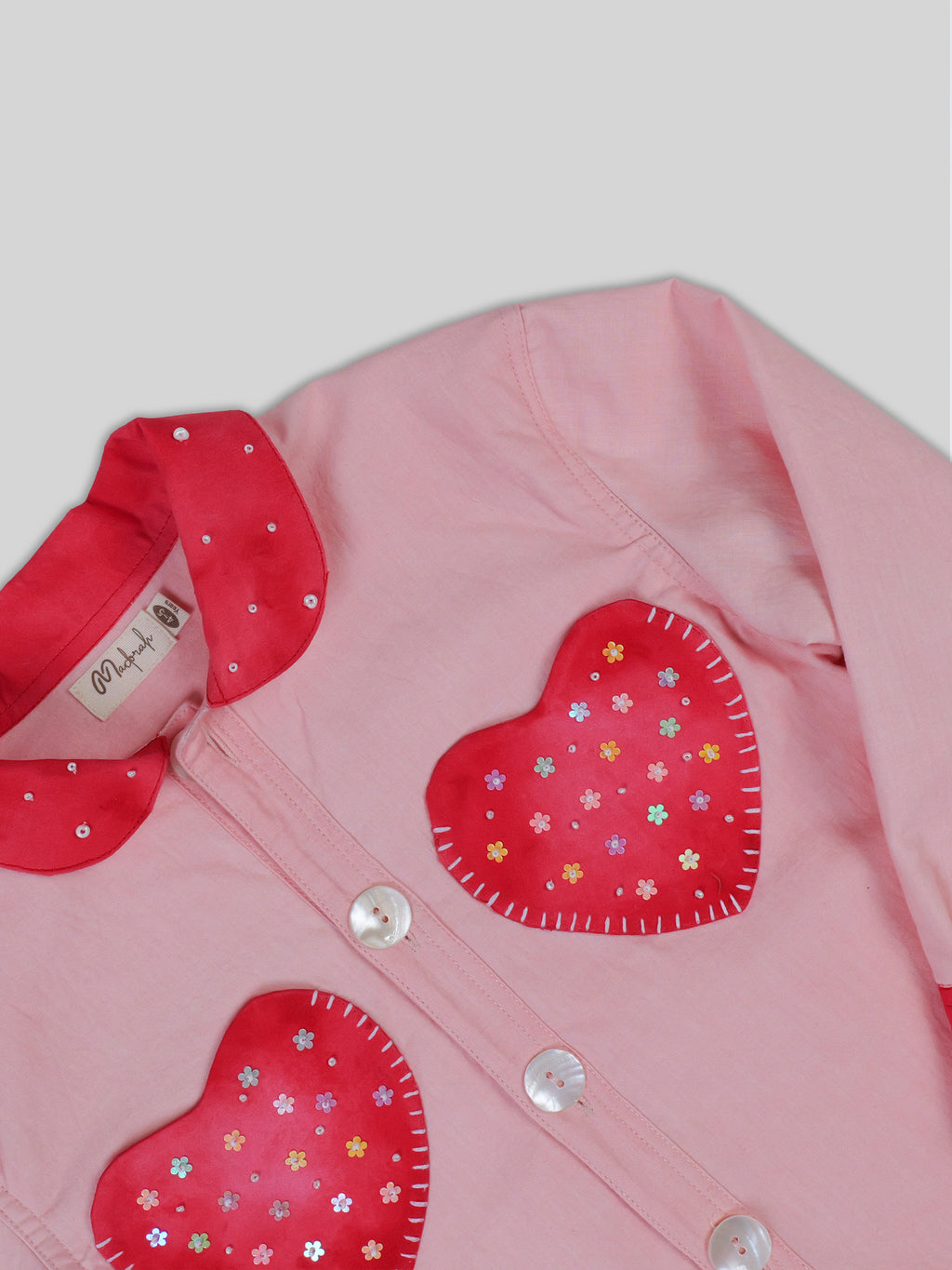 The Heart of Madorah — Peony Pink Heart Jacket
