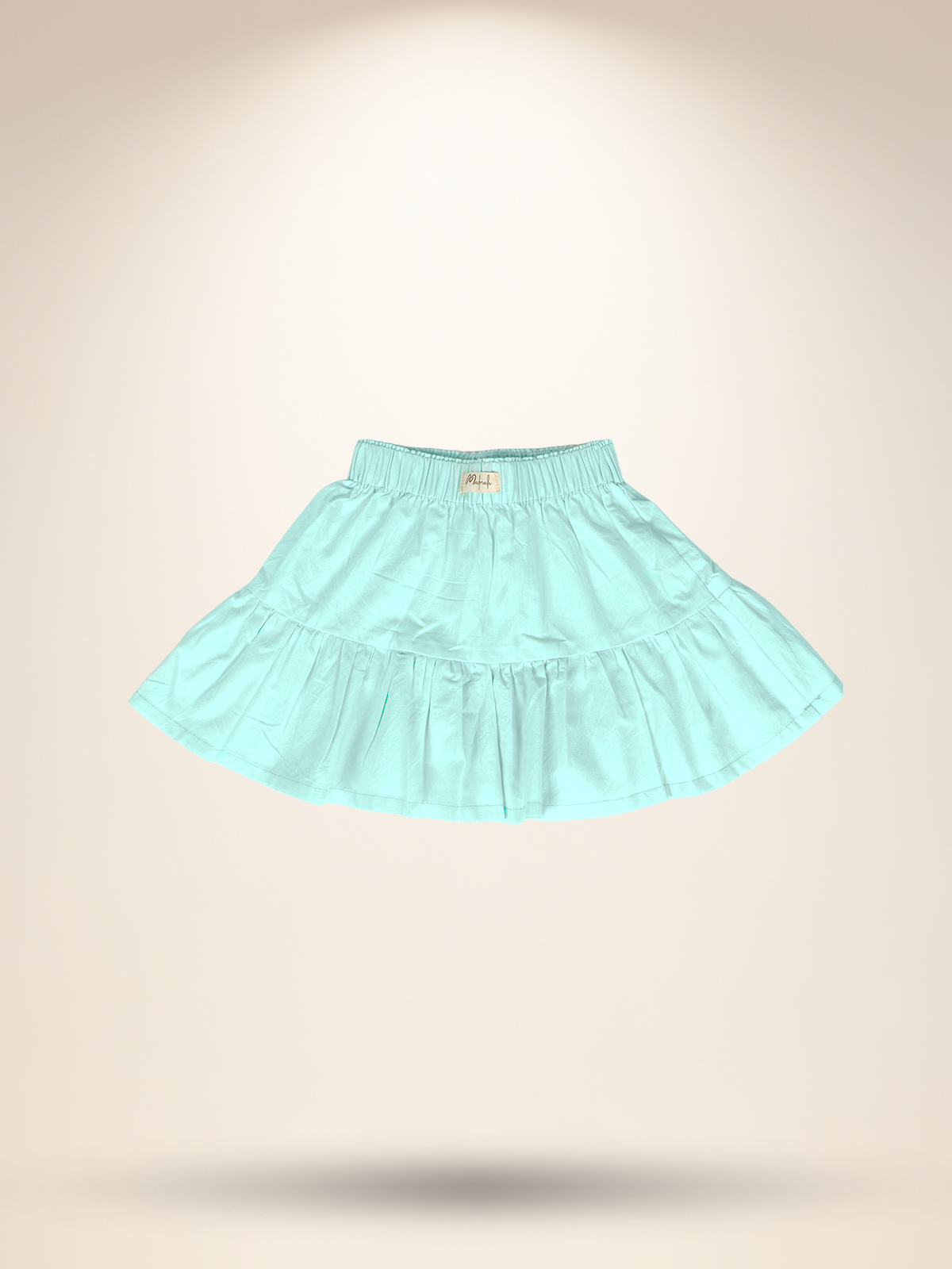 White A-line top skirt set