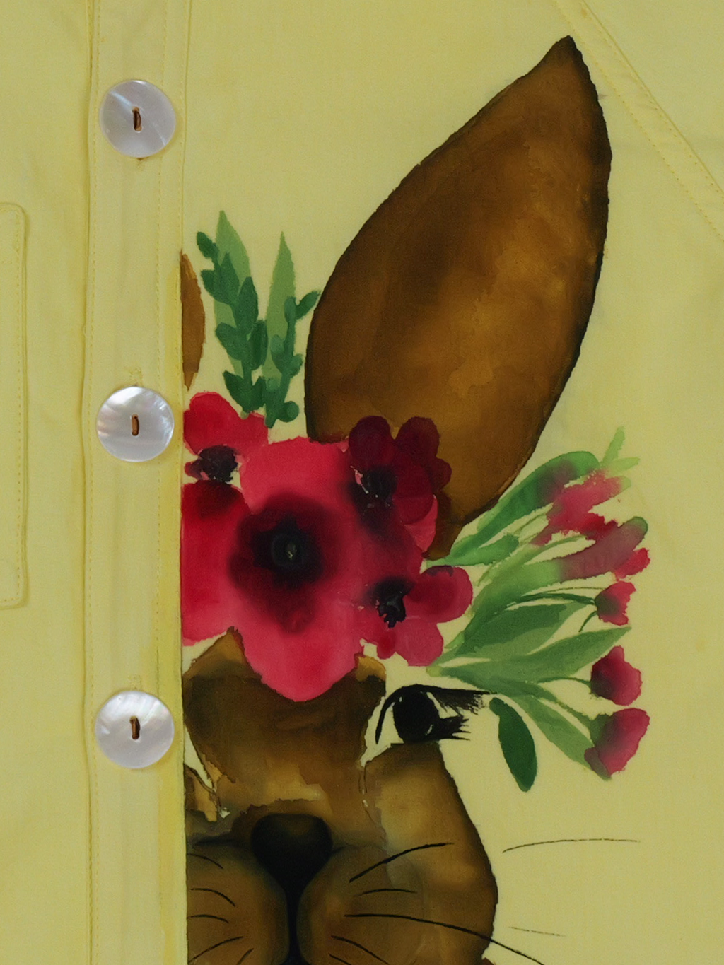The Happy Madorah — Lemon Yellow Rabbit Jacket