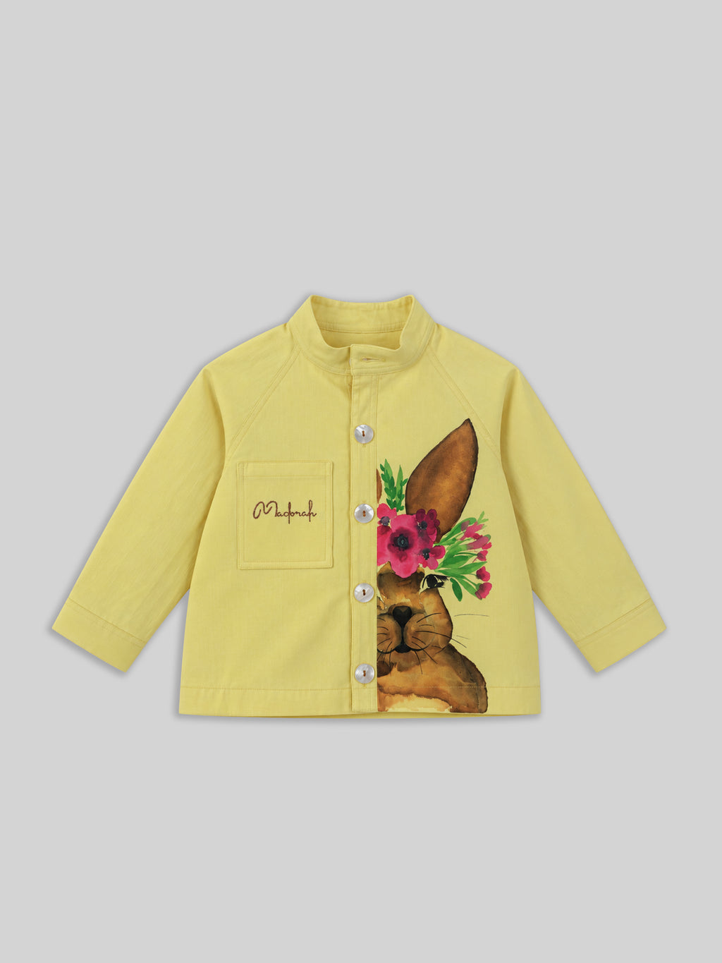 The Happy Madorah — Lemon Yellow Rabbit Jacket