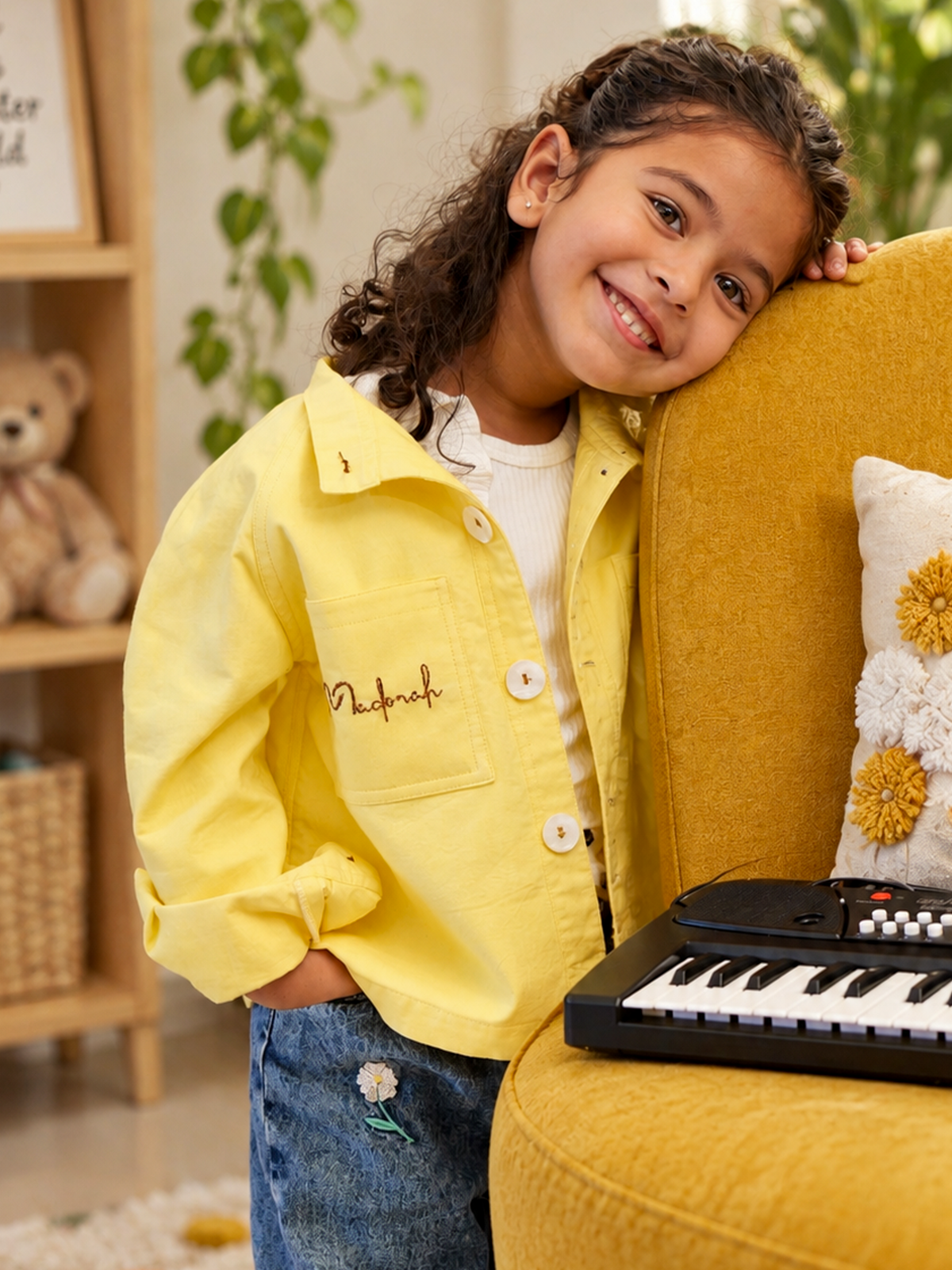 The Happy Madorah — Lemon Yellow Rabbit Jacket